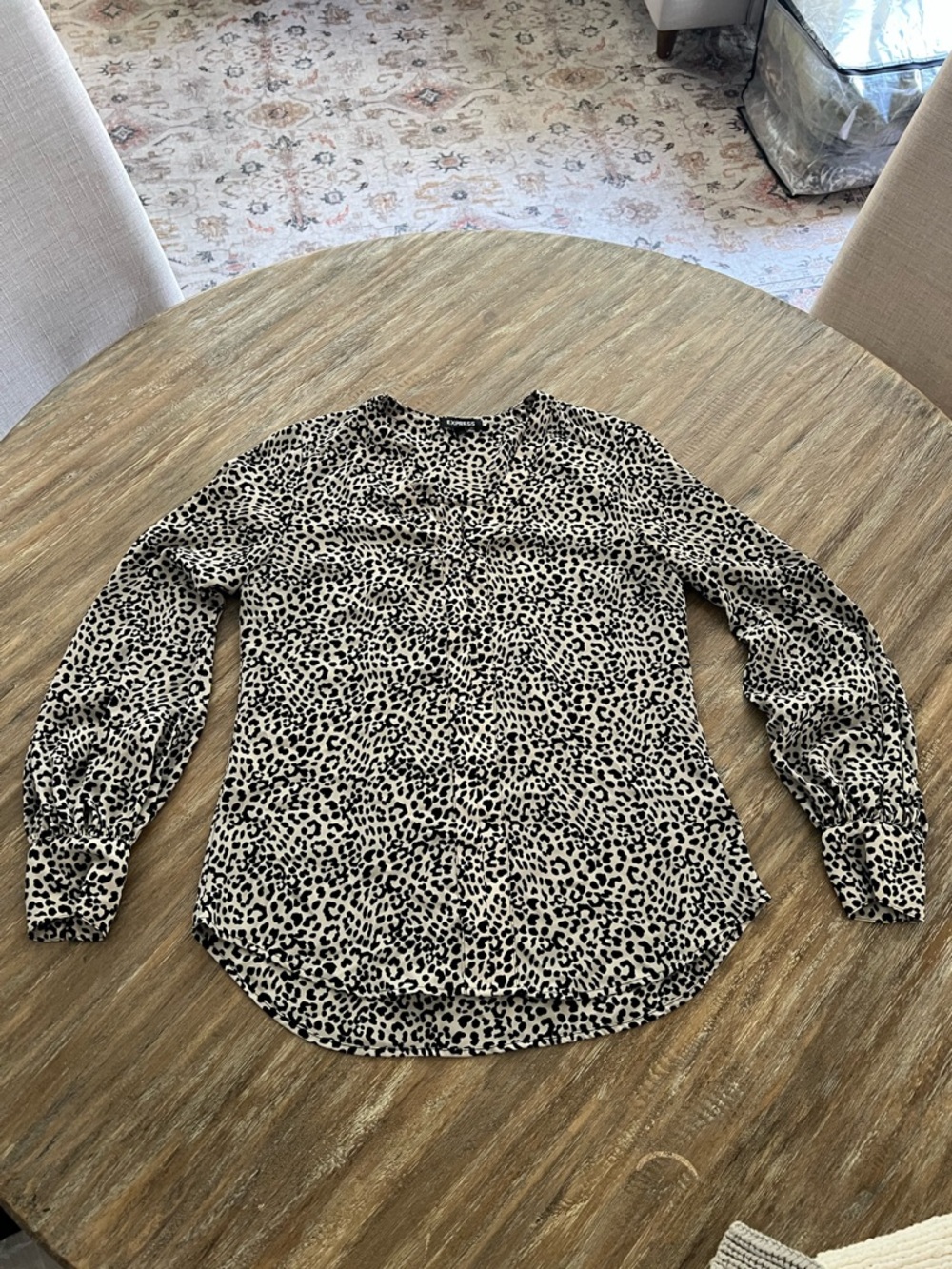 Express Cheetah Blouse - S